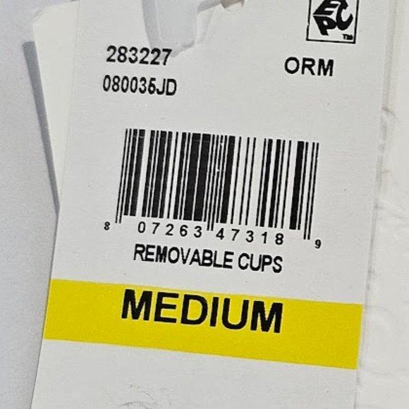 Becca Blue Agate Kimberly Asymmetrical Swim Bikini Top Size Medium - Picture 8 of 11